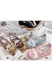 Sheep Puff Tiramisu Platform Shoes(4th Reservation/6 Colours/Full Payment Without Shipping)